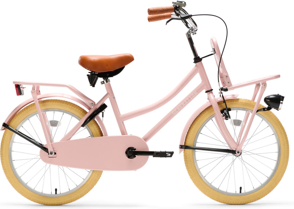 generation urban transportfiets 20 inch roze