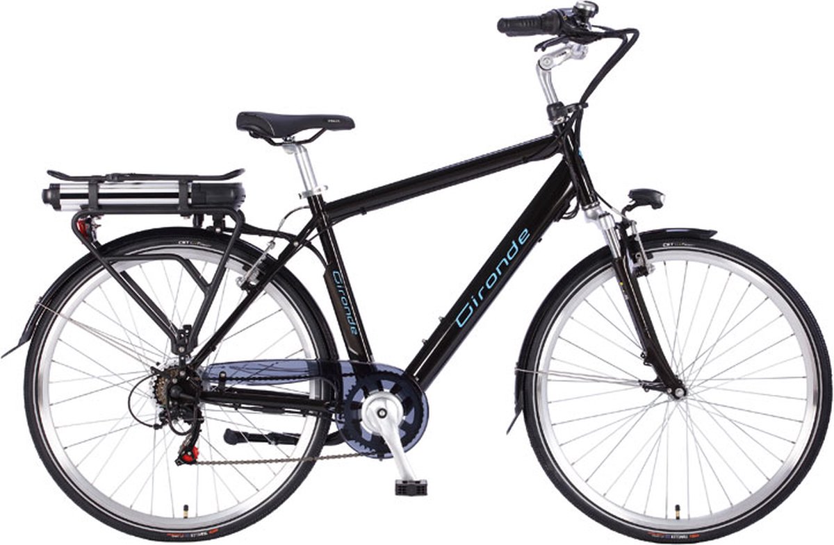 gironde 28 inch gents h52 6 speed black