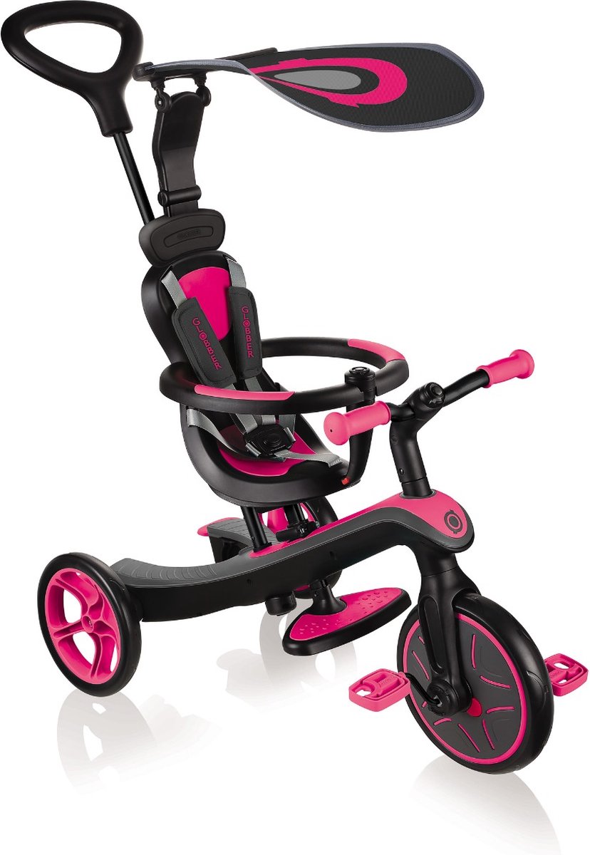 Globber Trike Explorer 4 in 1 in het Roze Kinderfiets kopen online