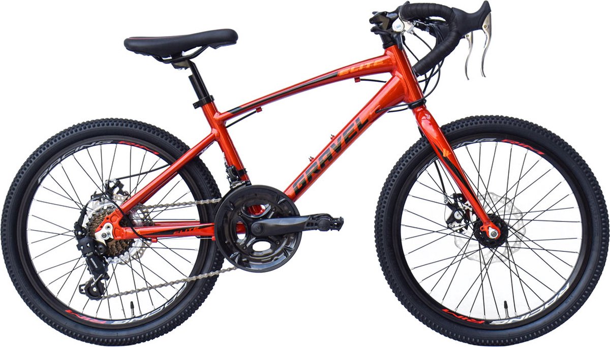 gravel 20 inch 14 speed red bro
