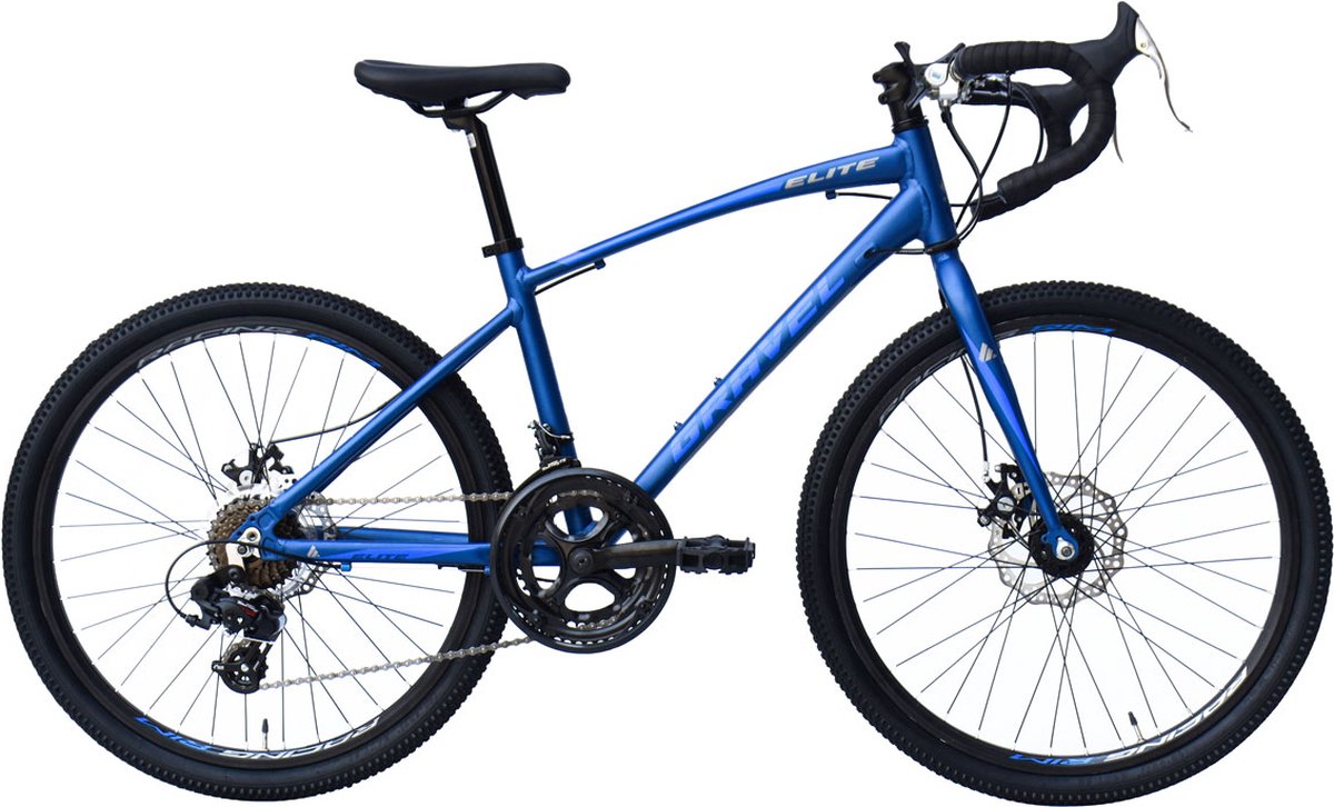gravel 24 inch race 14 speed blue