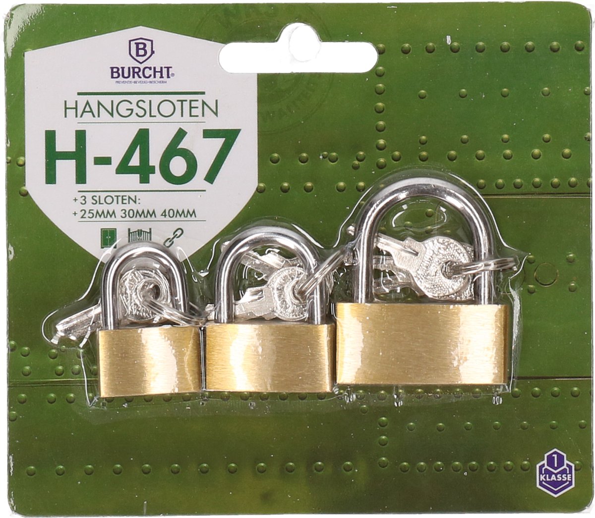 hangsloten 3 delig 3 x slotjes met 3 sleuteltjes 2 cm 2 5 cm 3 5 cm