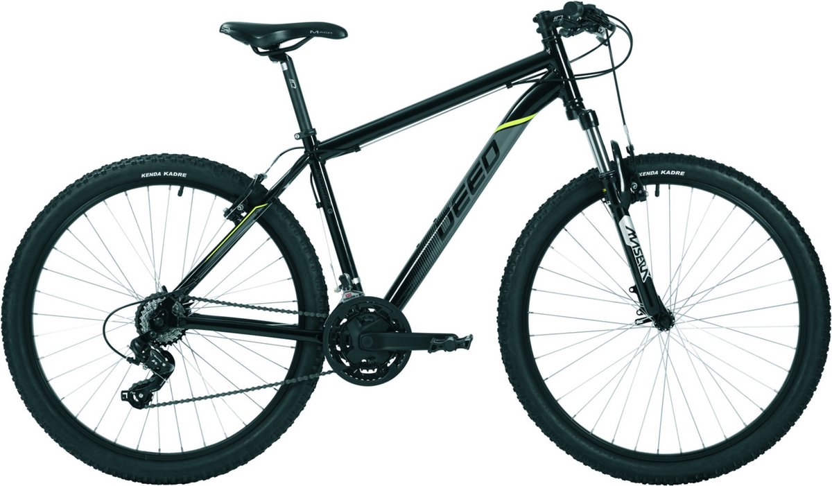 herenfiets met 21 versnellingen racefiets stadsfiets 27 5 inch framemaat 50cm v brakes zwart