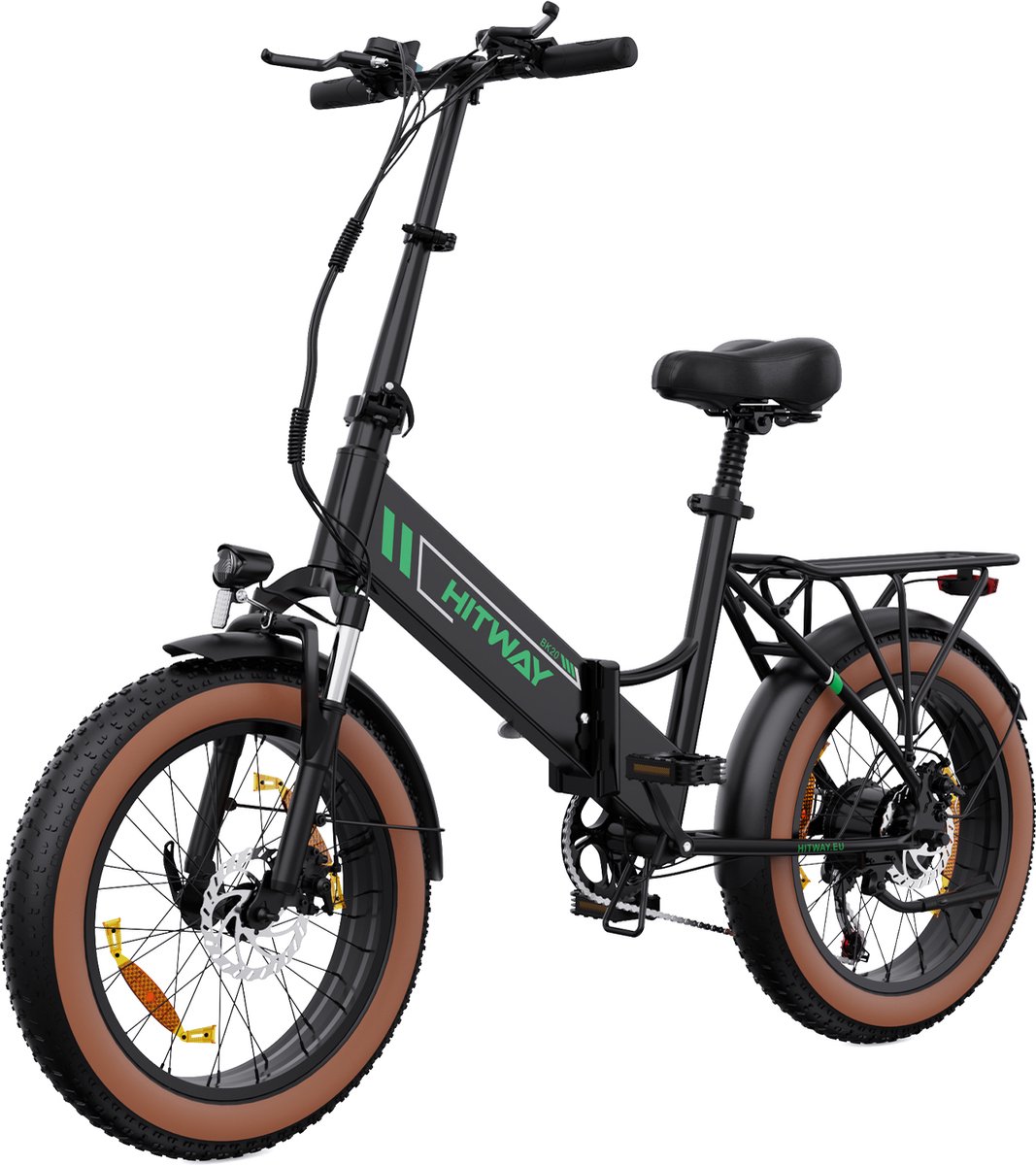 HITWAY Elektrische Fiets | 7 versnellingen | 48V10.4Ah | 25 km/h | zwart Fiets (elektrisch) kopen online