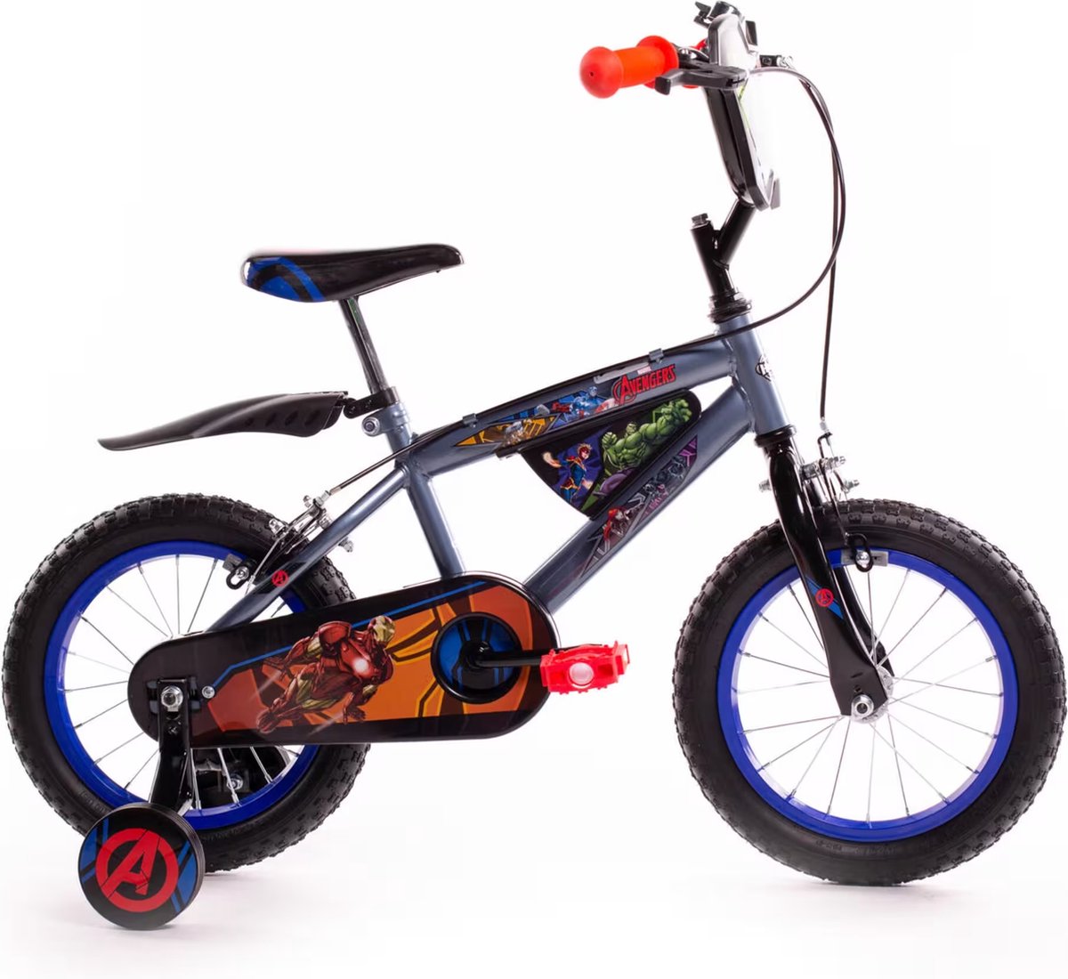 Huffy Marvel Avengers Kinderfiets - 4-6 jaar - Inclusief zijwieltjes - Makkelijke en snelle montage - 16 inch Kinderfiets kopen online