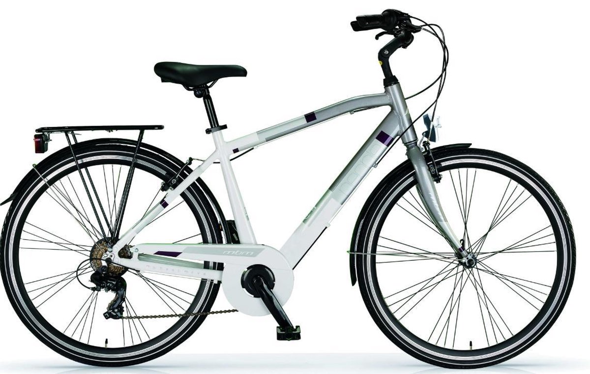 hybride sports people gents 54cm white titan