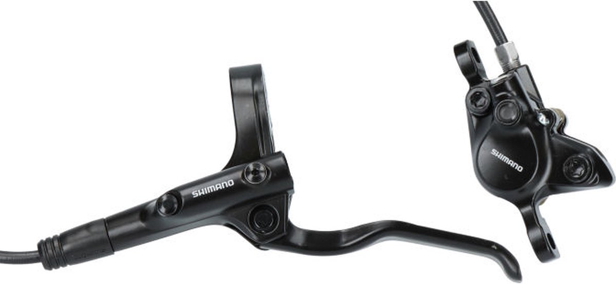 hydraulische schijfremset shimano mt200 voor zonder remschijf zwart werkplaatsverpakking