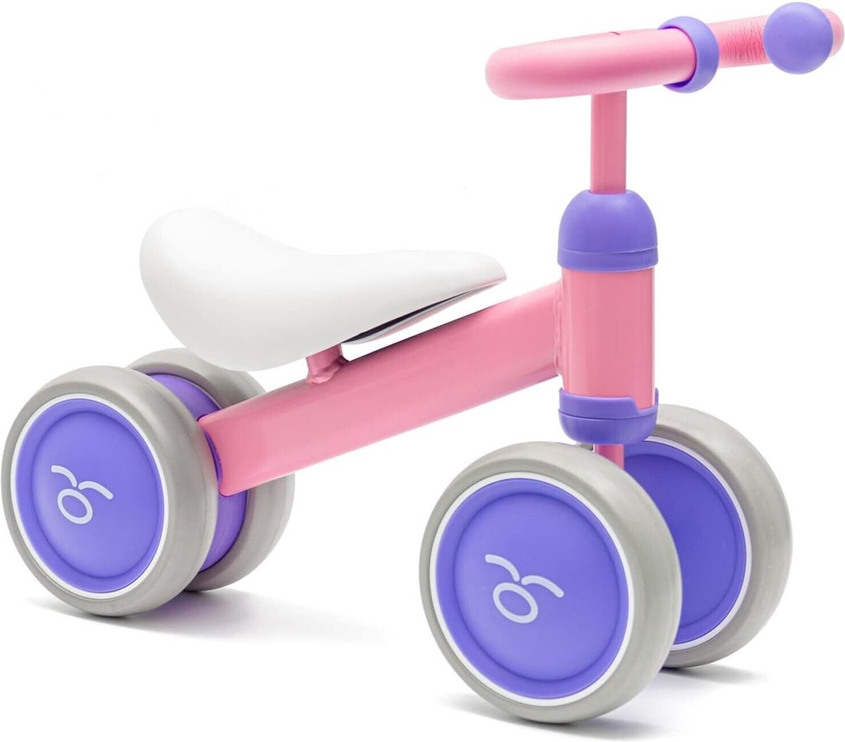 Kinderbalansdriewieler - Kinderdriewieler - 3 jaar oud kinderspeelgoed - Feestdagen cadeau - Verjaardagscadeaus - Roze Kinderfiets kopen online