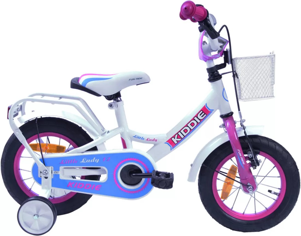 kinderfiets kiddie rock v brake cb m 12 1n wit