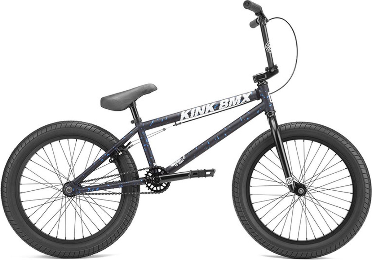 Kink Curb 20 inch BMX fiets kleur blauw Kinderfiets kopen online
