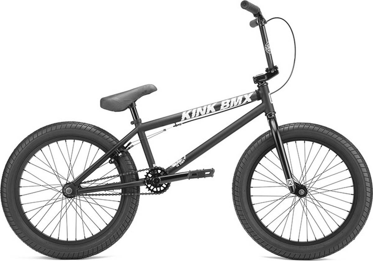 kink curb 20 inch bmx fiets zwart