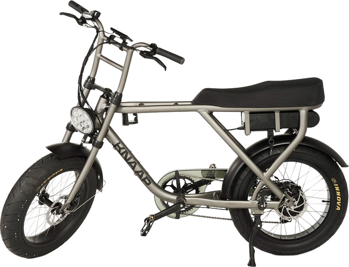 Knaap AMS - Fatbike - Spacegrey Edition - 25km/u - 2 jaar garantie! Fiets (elektrisch) kopen online