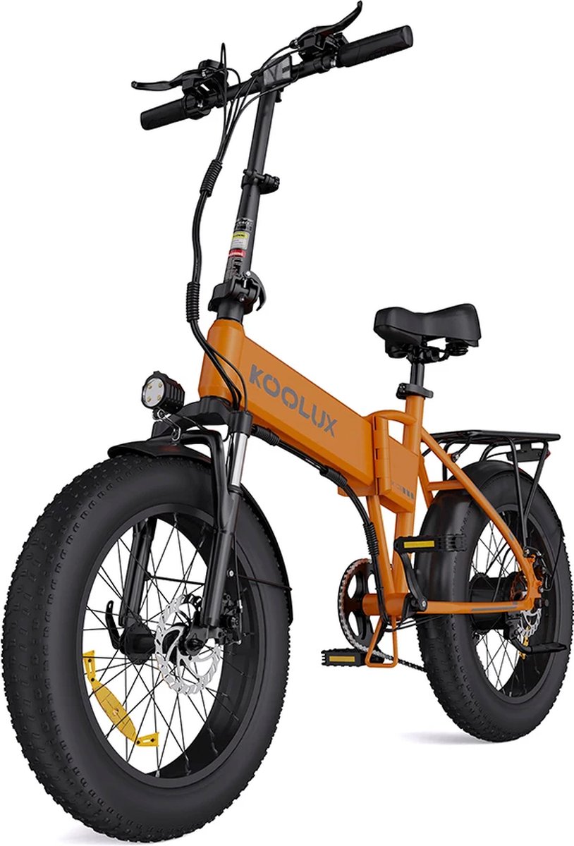 KOOLUX Elektrische Fiets BK10S - 20*4.0 Inch Fat Tire City Commuter EBike met Afneembare 48V 13Ah Lithium Batterij - Opvouwbaar E-Bike met 250W Motor - 7 Versnellingen - IP54 Waterdicht Fiets (elektrisch) kopen online