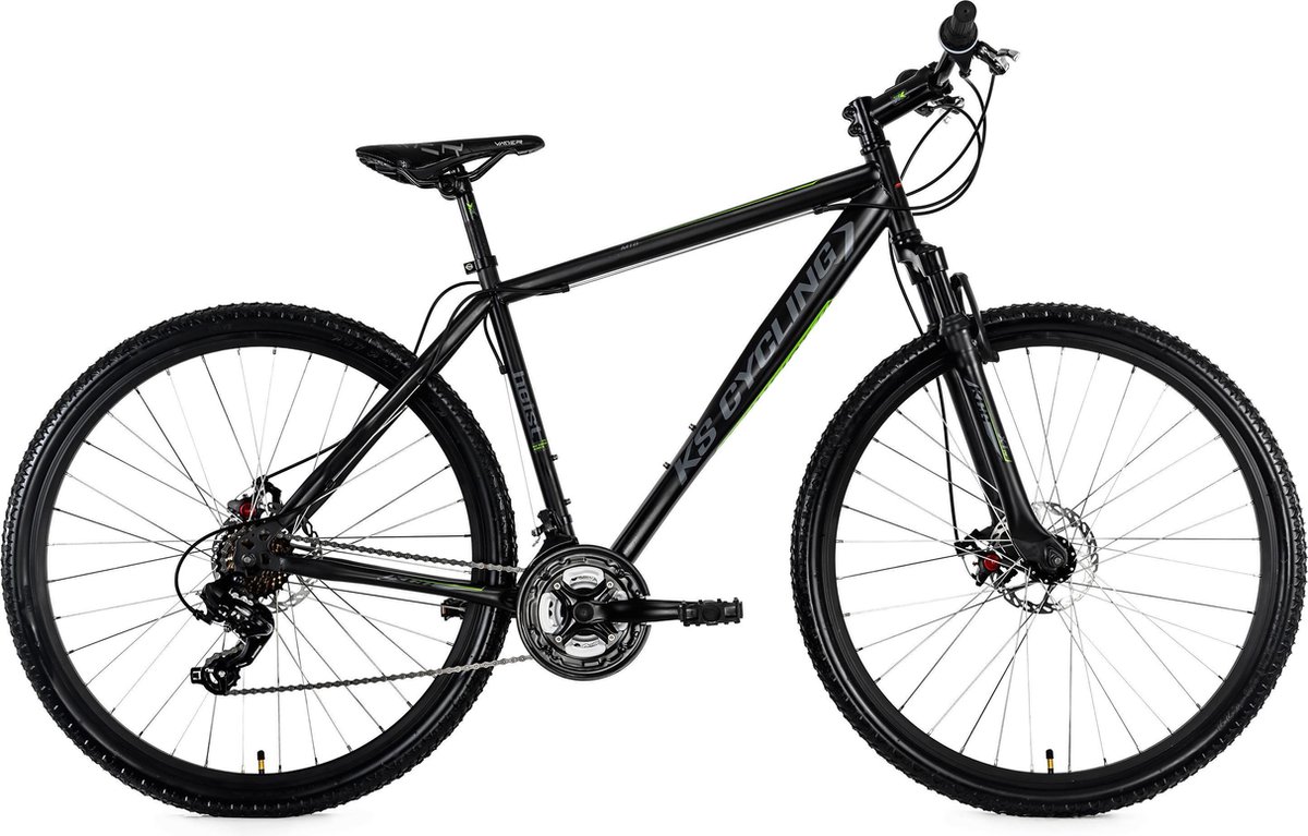 Ks Cycling Fiets Hardtail mountainbike 29" Twentyniner Heist met 21 versnellingen zwart - 51 cm Fiets kopen online