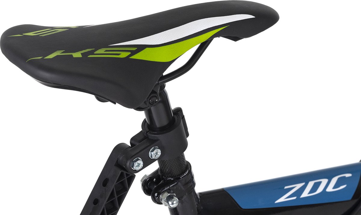 ks cycling fiets mountainbike atb volledig 26 zoll zodiac zwart groen 48 cm
