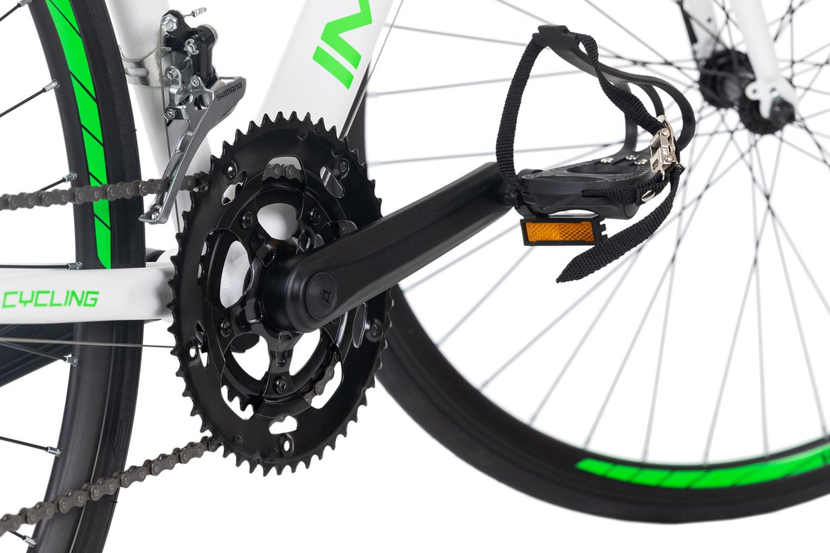 Ks Cycling Fiets Racefiets 28 inch Imperious wit-groen - Fiets kopen online