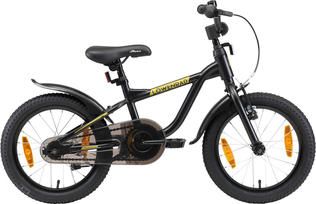 Löwenrad 16 inch wielen, zwart Kinderfiets kopen online
