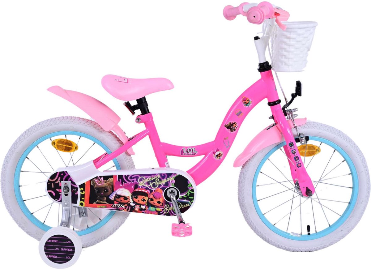 LOL Surprise Kinderfiets - Meisjes - 16 inch - Roze Kinderfiets kopen online