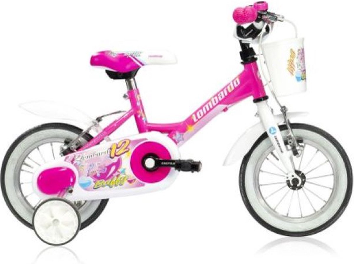 lombardo baffy d12 wit roze vrijloop 2 handrem