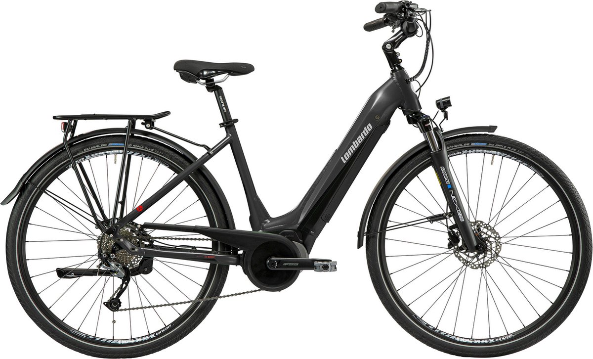 Lombardo E - Montecatina 7.0 D 43 cm 9 sp titan black mat Fiets kopen online