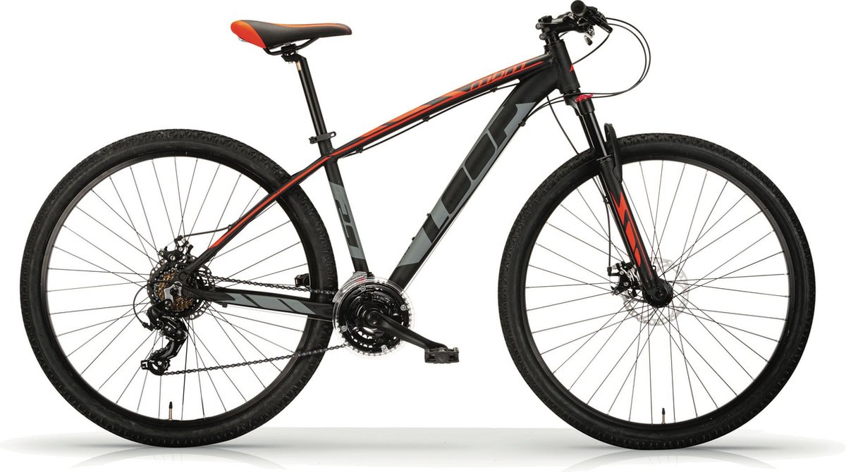 loop mtb 29 inch h48 21 speed black red