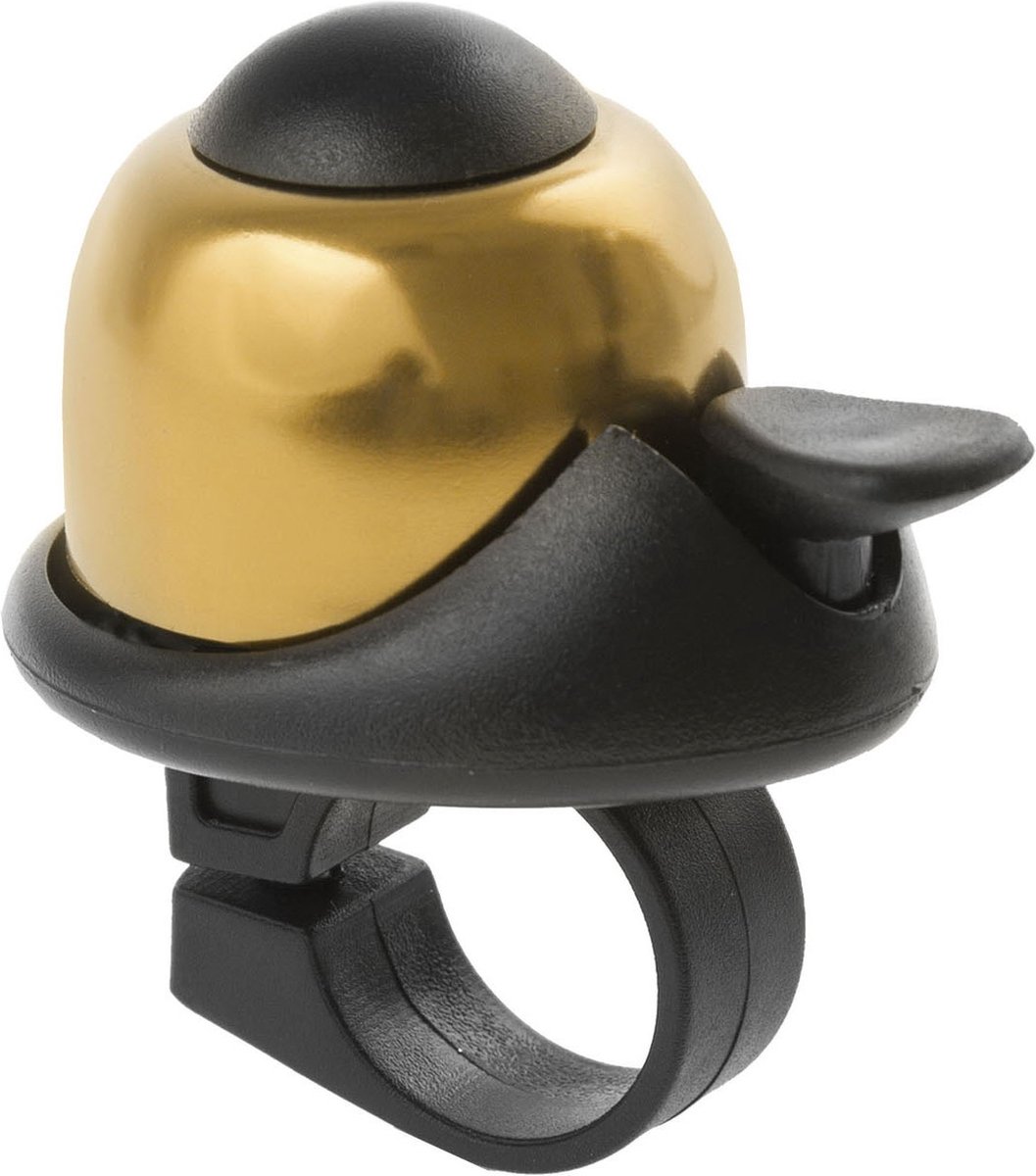 m wave fietsbel mini bella 36mm goud