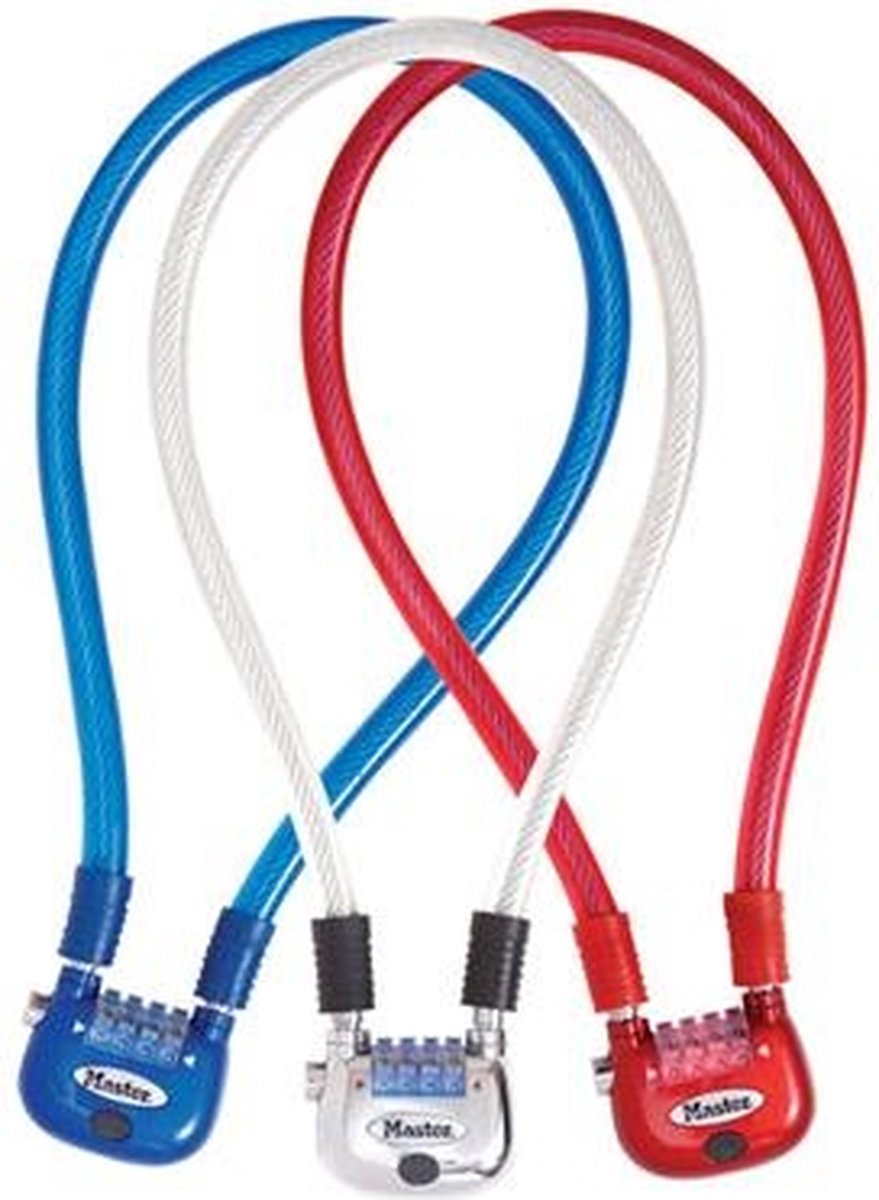 masterlock kabelslot led 12mmx60cm