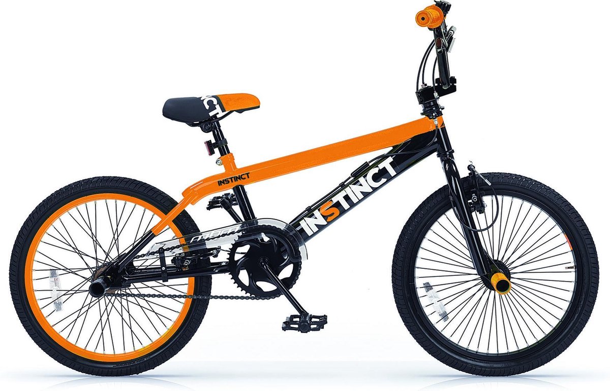 Mbm Instinct - Kinderfiets - Mannen - Zwart;Oranje - 20 Kinderfiets kopen online