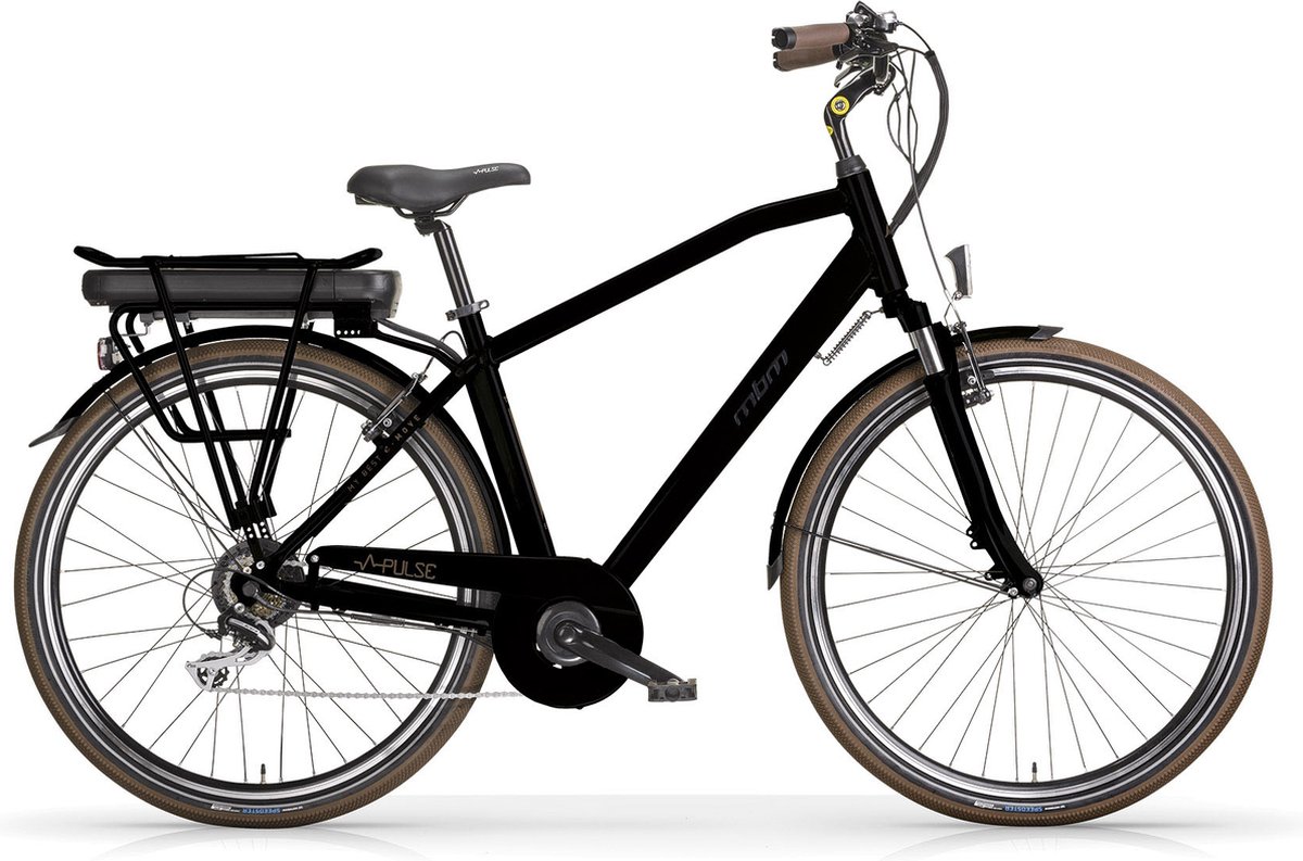 MBM PULSE  E-BIKE  28 INCH H 50 GENTS 7 SPEED BLACK Fiets (elektrisch) kopen online