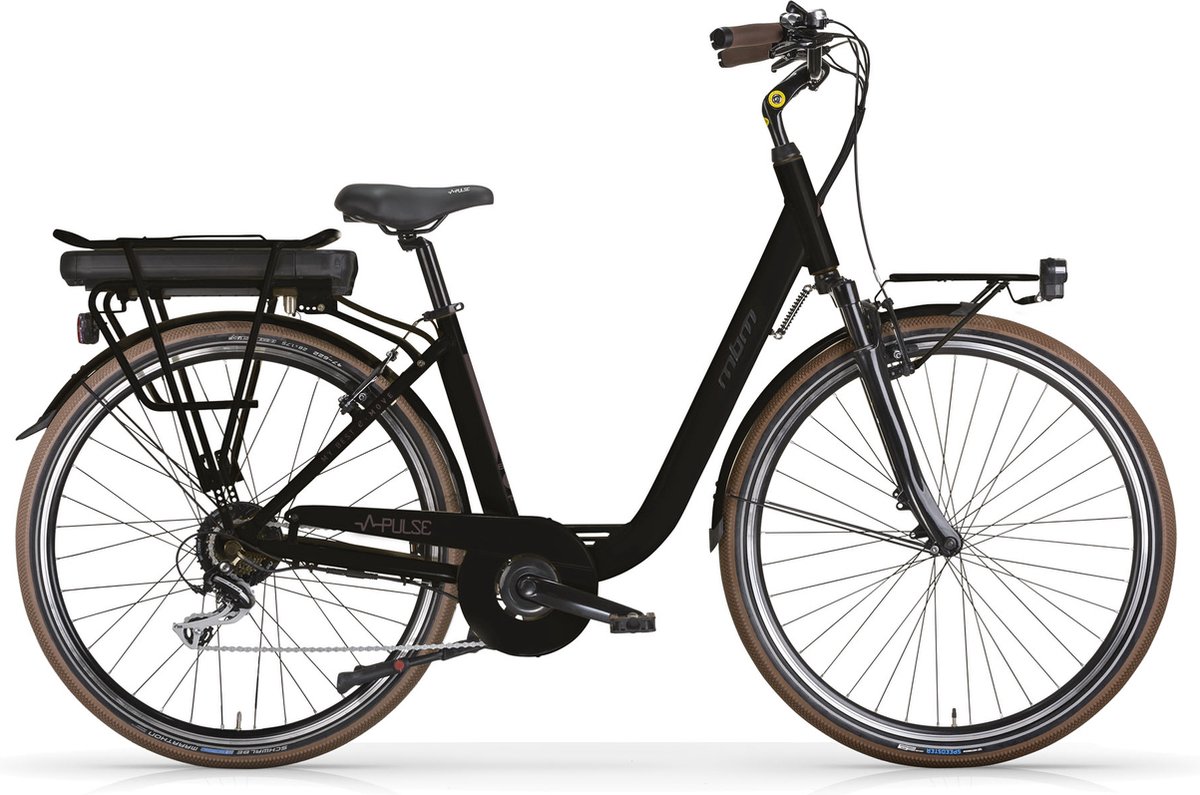 MBM Pulse Elektrische Damesfiets 43 Cm 7 Speed Mat Zwart 26″ Wielen Fiets (elektrisch) kopen online