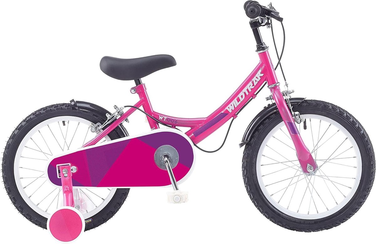 meisjes 10 5x16 sgl roze fiets 16 wiel