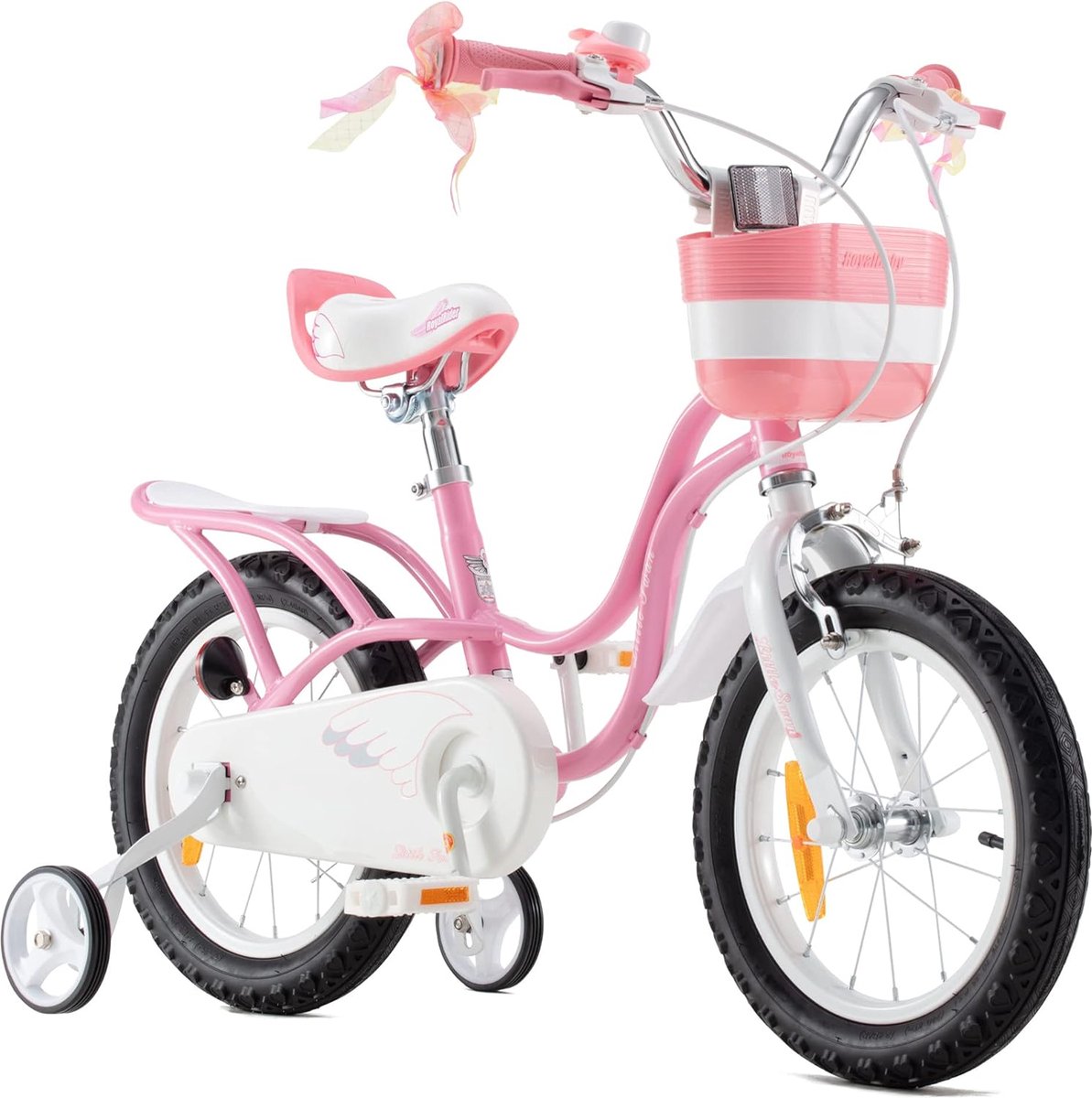 Meisjes Kinderfiets Little Swan 12 14 16 18 Inch Fiets voor 3-9 jaar Kinderfietsen Met zijwieltjesof fietsstandaard Kinderfiets Kinderfiets kopen online