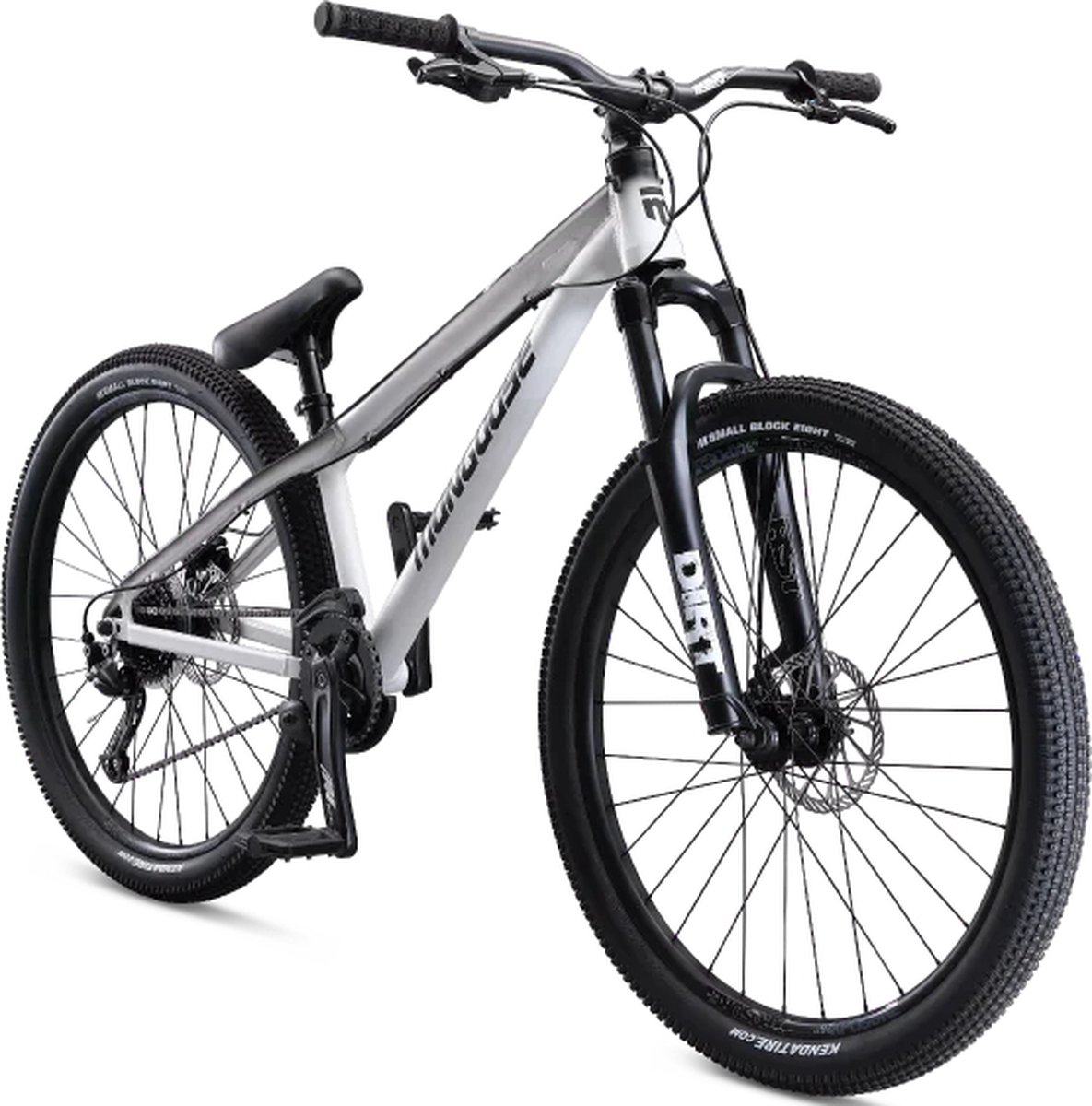 mtb dirt mongoose fireball white