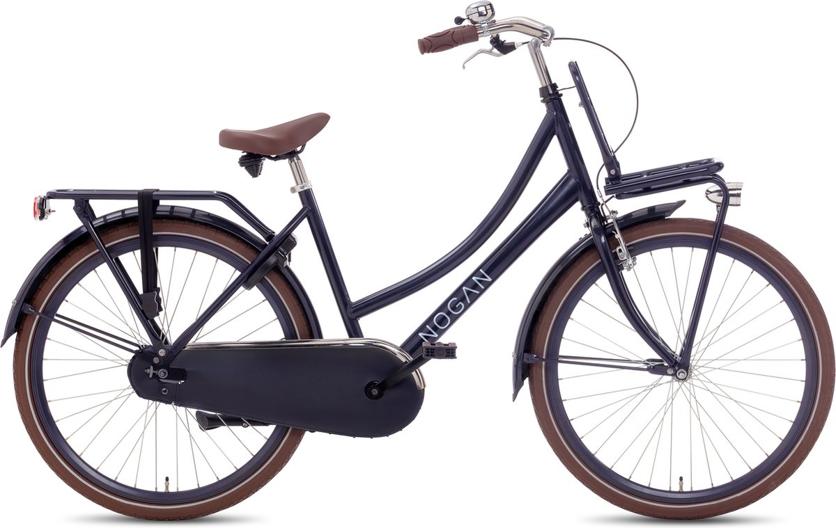 Nogan Cargo Transportfiets - Meisjesfiets - 26 inch - Midnight Blauw Kinderfiets kopen online