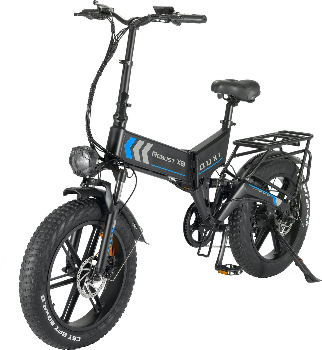 Ouxi Robust X8 - Elektrische Fatbike - E-bike - Vouwfiets - 250W - max. 25km/u - Geschikt voor op de openbare weg Fiets (elektrisch) kopen online