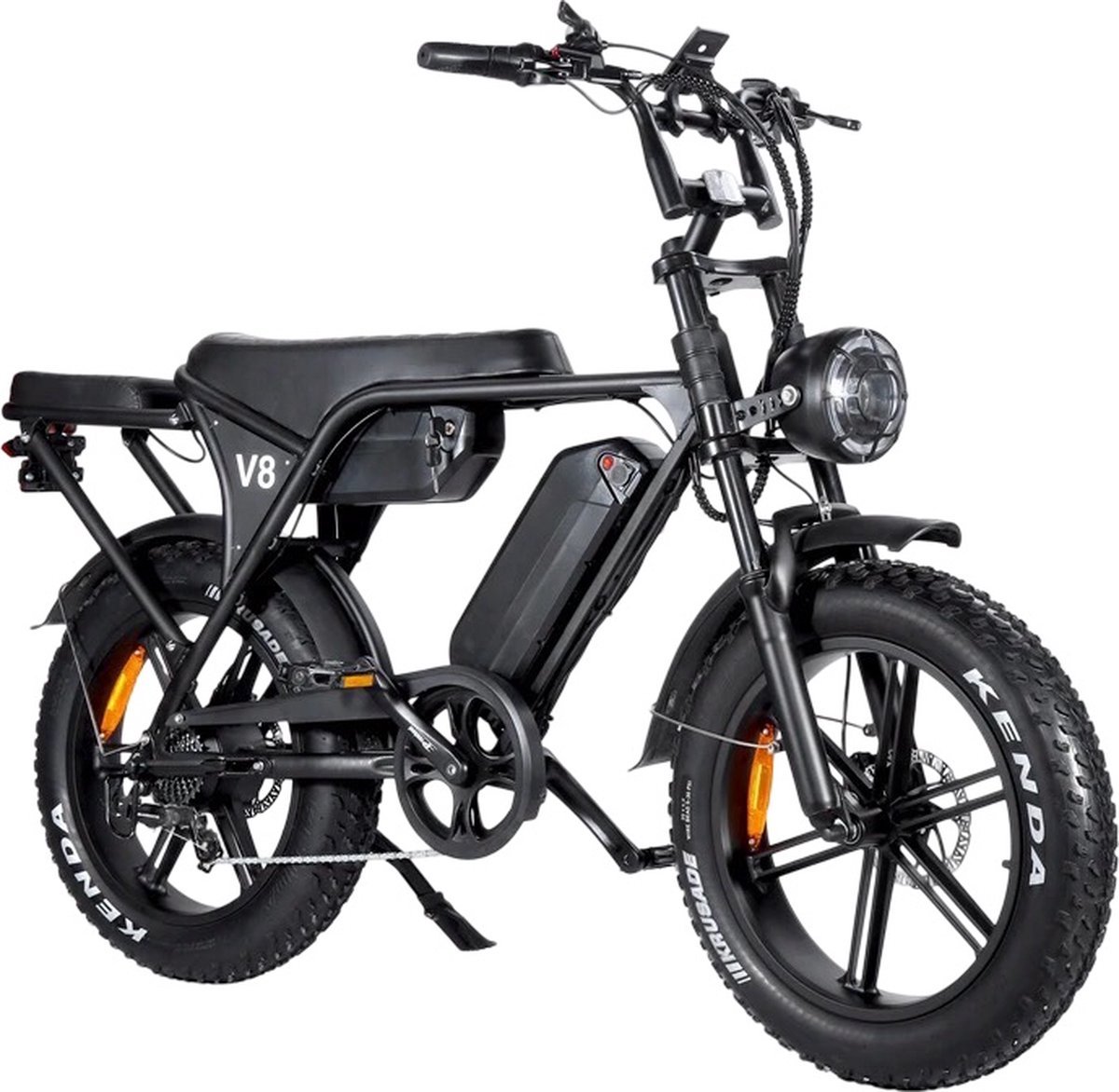 Ouxi V8 - Zwart - Elektrische Fatbikes - 250Watt - 15AH Fiets (elektrisch) kopen online