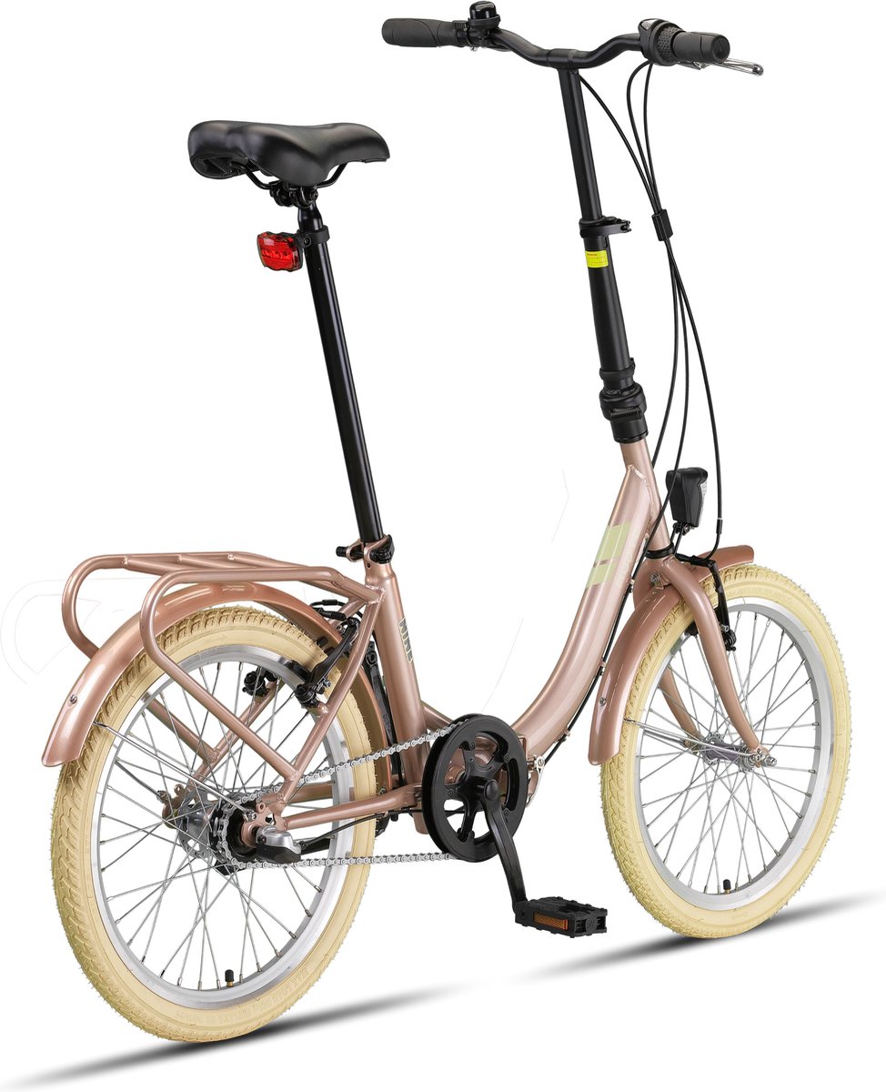 pacto nine folding bike 3v lavendel vouwfiets plooifiets lage instap fiets shimano
