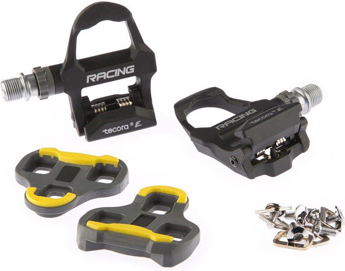 Pedaalset race Tecora E clipless (Look Keo compatibel) - zwart Fiets kopen online