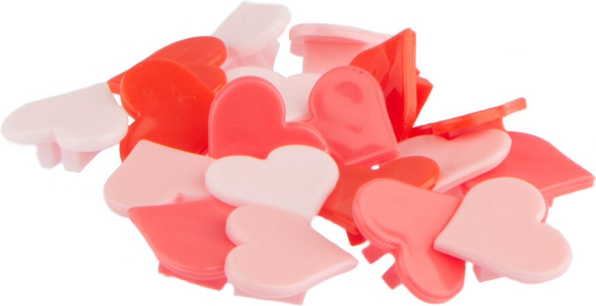 pexkids bicycle sprak kralen pexkid s hearts 4 colored 20 stuks op kaart