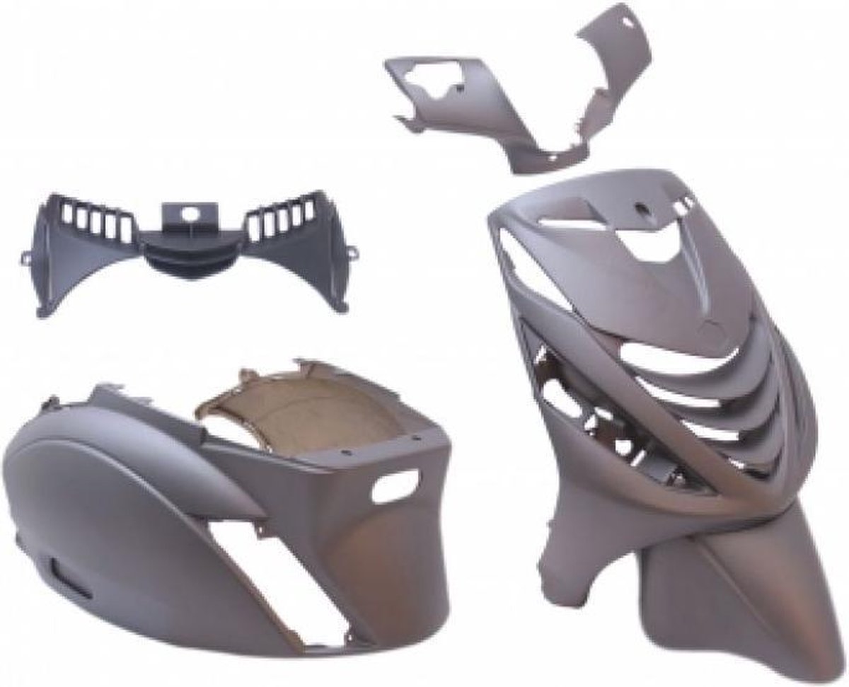 plaatset piaggio zip sp model vanaf bj 2000 5 delig mat grijs