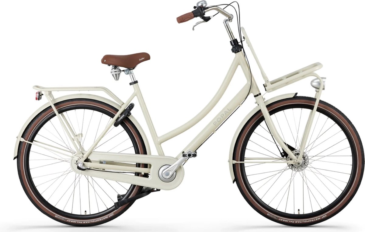 popal daily dutch prestige n3 transportfiets stadsfiets dames 53 centimeter cosmic sand