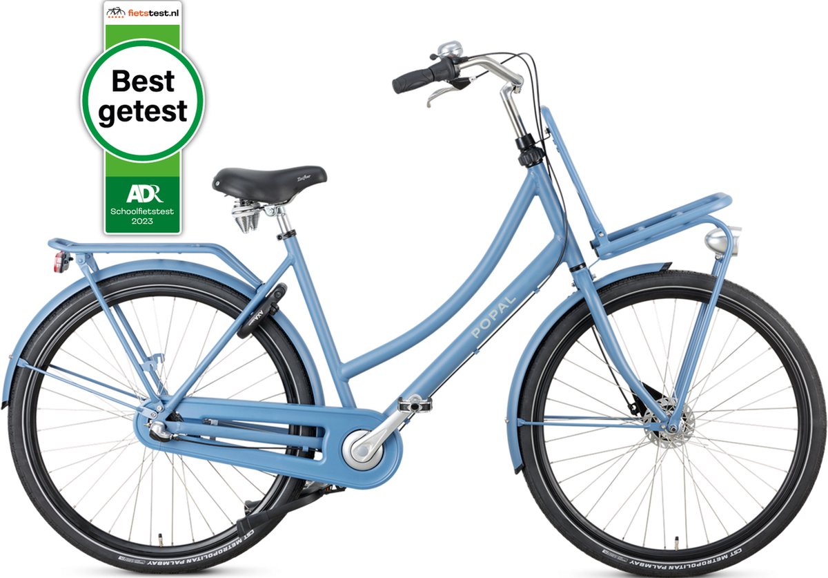 Popal Daily Dutch Prestige N3 Transportfiets - Stadsfiets Dames - 59 centimeter - Petrol Blauw Fiets kopen online