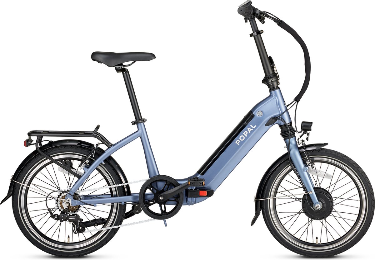 Popal E-Folt Tourer Elektrische Vouwfiets - Bafang voorwielmotor - 420Wh - Blauw Fiets (elektrisch) kopen online