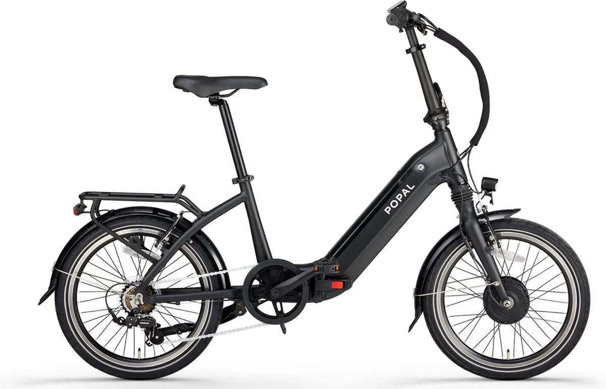 Popal E-Folt Tourer Elektrische Vouwfiets - Bafang voorwielmotor - 420Wh - Zwart Fiets (elektrisch) kopen online