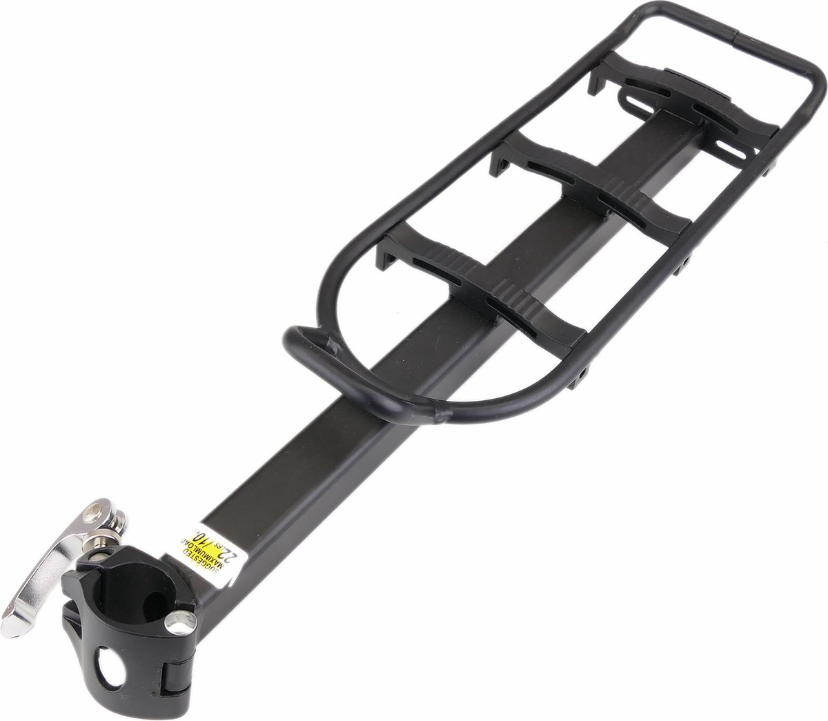 primematik metalen bagagerek aan de achterzijde voor fietsen met reling 38x14cm
