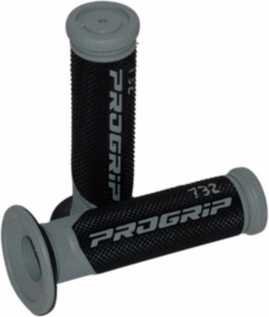 progrip handvatset scooter zwart grijs 732