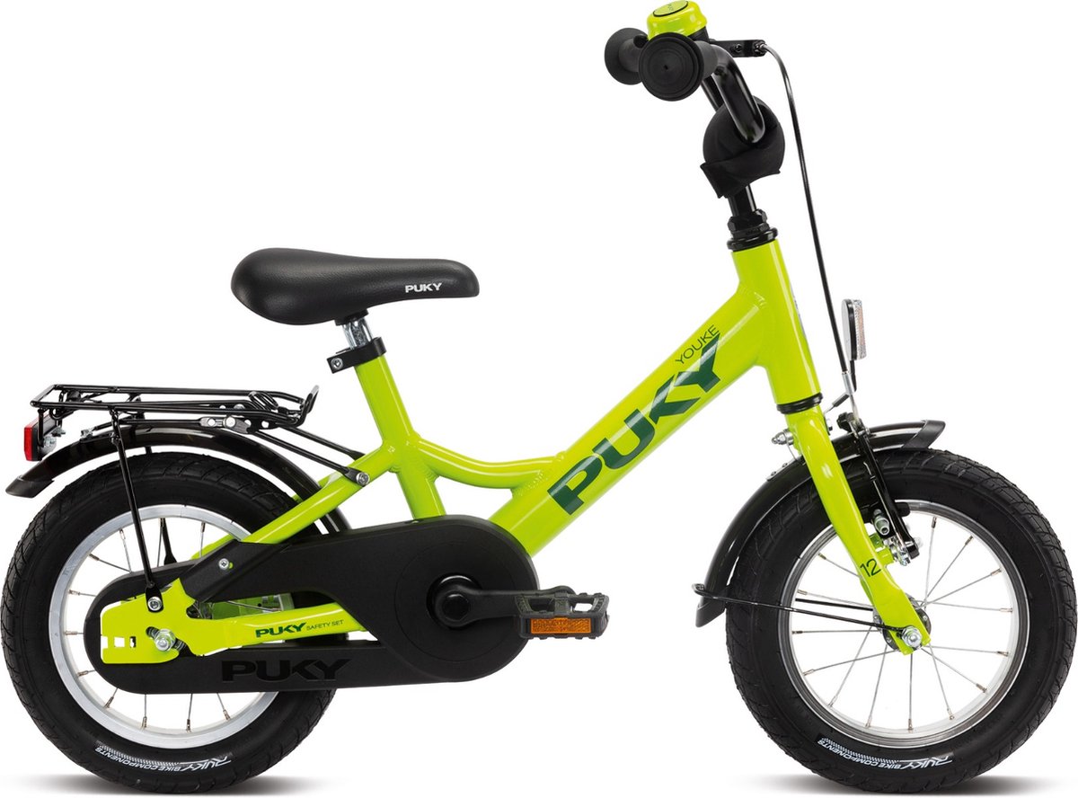 Puky Kinderfiets 12 Youke in Groen en Zwart Kinderfiets kopen online