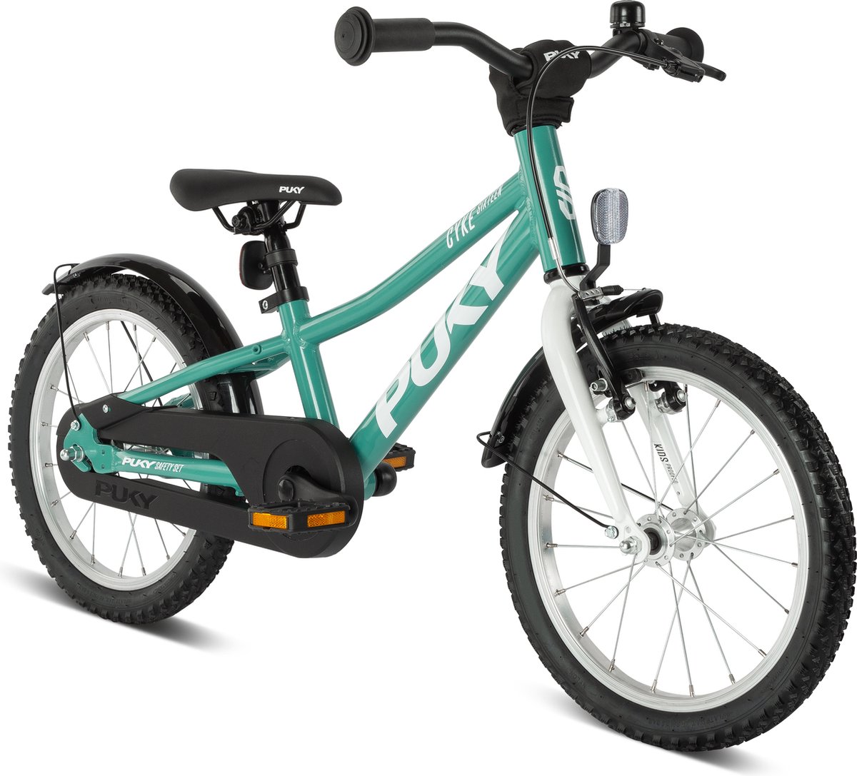 puky kinderfiets 16 cyke in turqouise