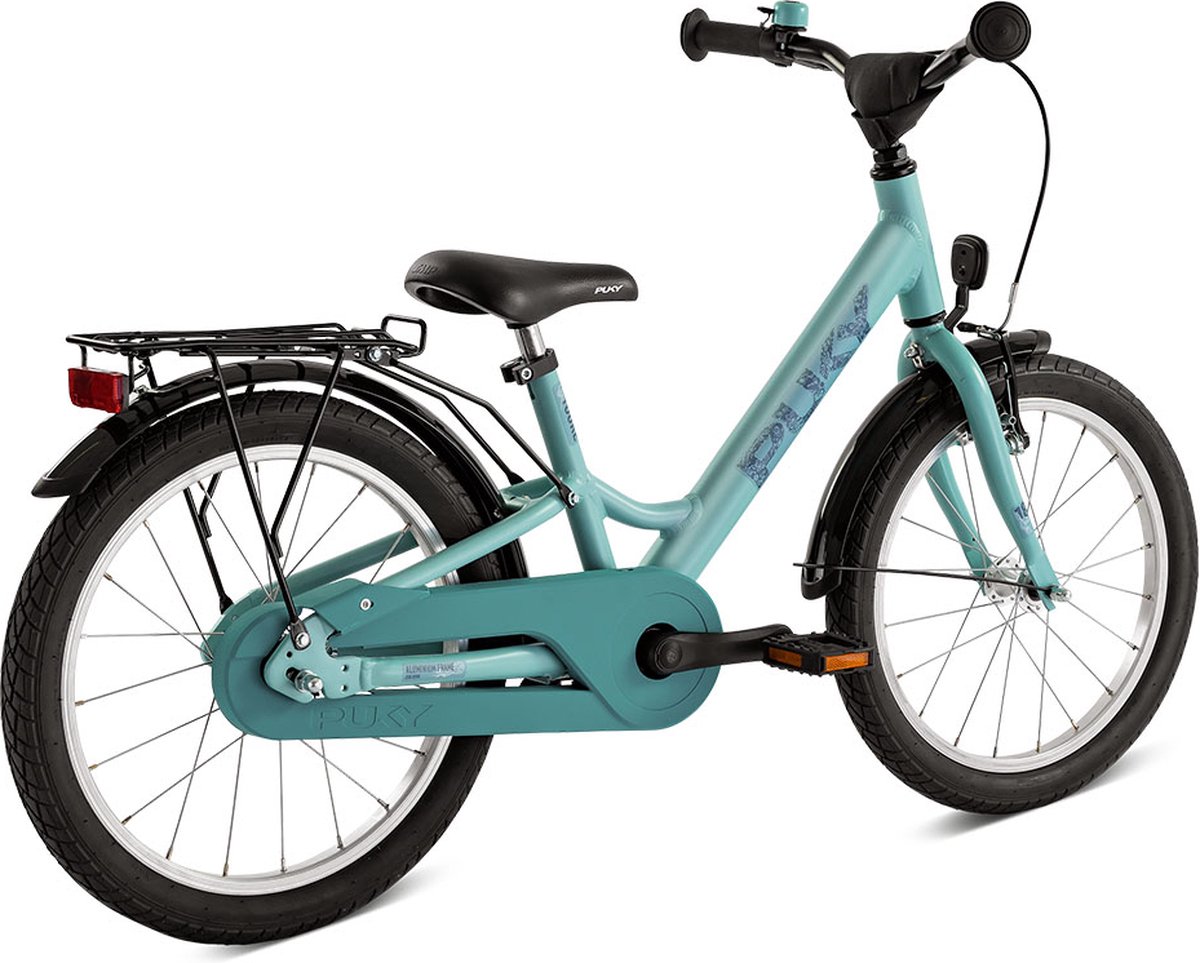puky kinderfiets 18 youke in turquoise