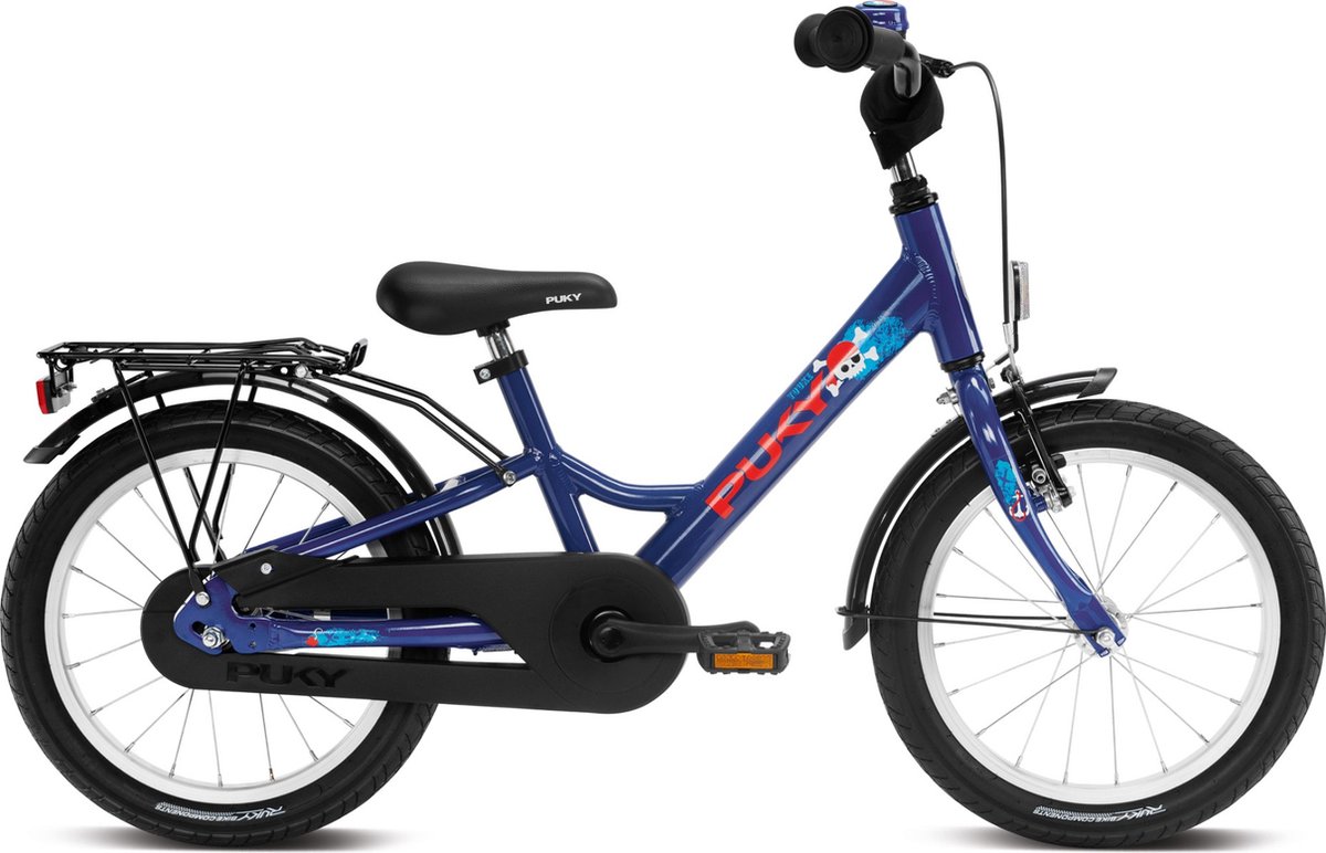 Puky kinderfiets Youke 16 in Blauw Kinderfiets kopen online